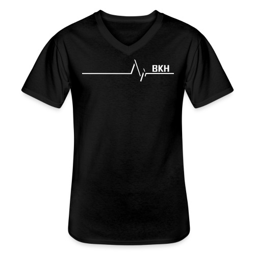 BKH-Puls 3D - Klassisches Männer-T-Shirt mit V-Ausschnitt