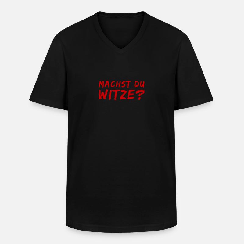 Das ist ein Schmerz? - Männer-T-Shirt mit V-Ausschnitt - Schwarz