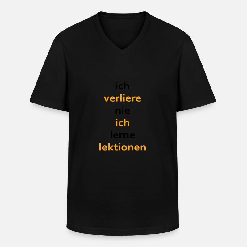 boardgame chess backgammon game night - Männer-T-Shirt mit V-Ausschnitt - Schwarz
