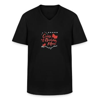 Color Guard - Männer-T-Shirt mit V-Ausschnitt - Schwarz - Vorne - AI Model Male 178 dark (178cm)