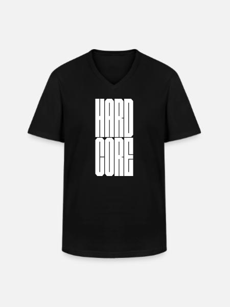 Hardcore punk - Men's V-Neck T-Shirt - black