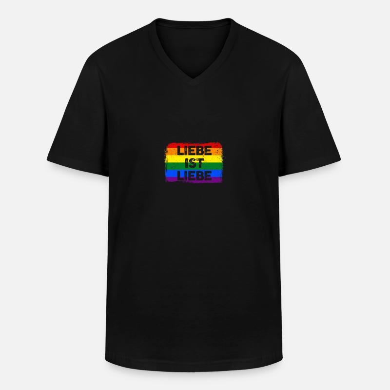 Schullehrer Lehrer - Männer-T-Shirt mit V-Ausschnitt - Schwarz