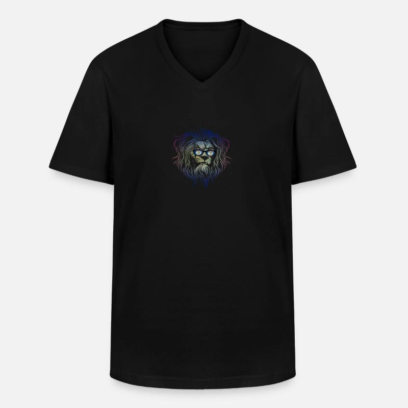 Belize - Männer-T-Shirt mit V-Ausschnitt - Schwarz