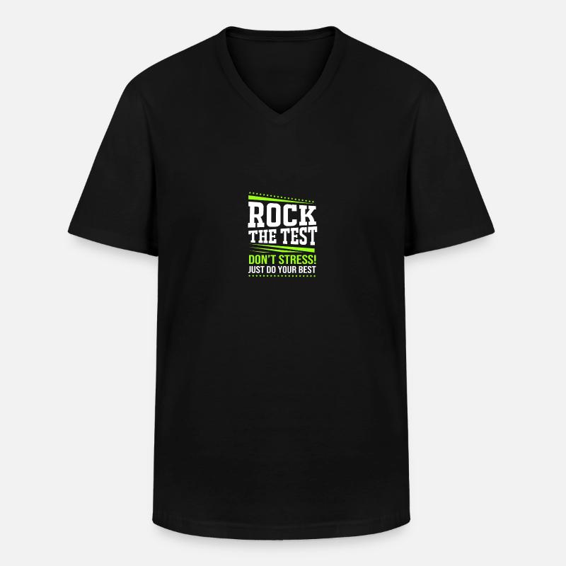 Lehrer der Mittelstufe - Männer-T-Shirt mit V-Ausschnitt - Schwarz