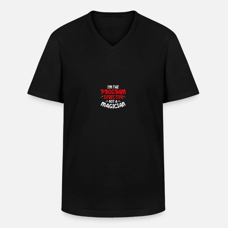 Programmdirektor - Männer-T-Shirt mit V-Ausschnitt - Schwarz
