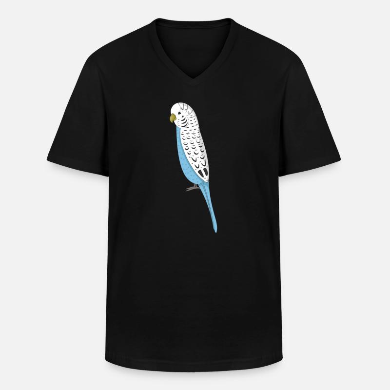Perruque - T-shirt col V Homme - noir