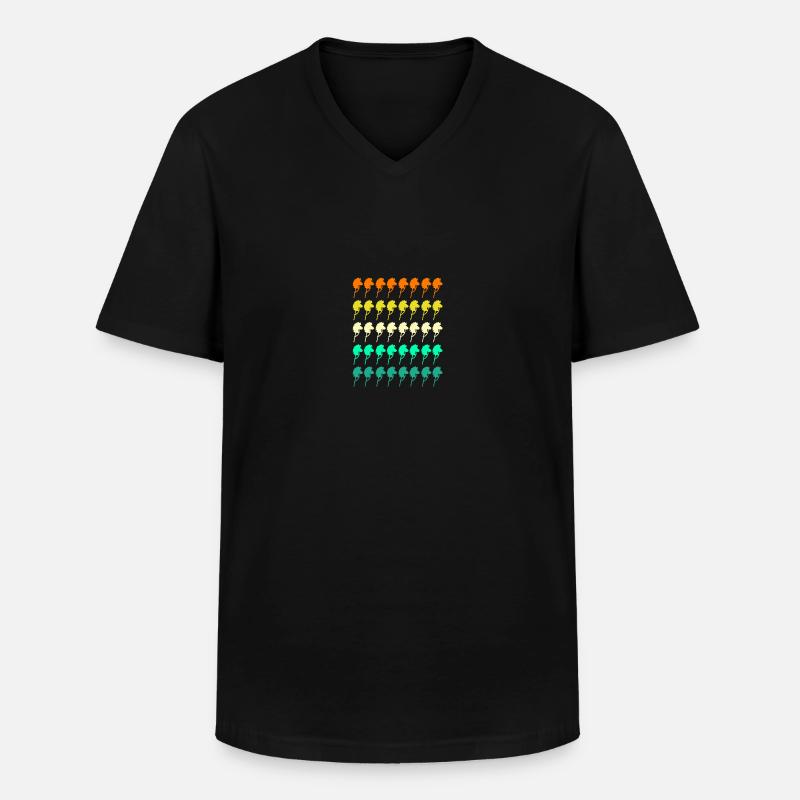 Steckenpferd Hobby Horsing - Männer-T-Shirt mit V-Ausschnitt - Schwarz