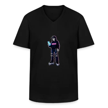 Sarkazzy Szkielet Hacker w streetwearowym swetrze