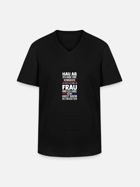 Croats Croats Croatin Hrvatska Croatia - Men's V-Neck T-Shirt - black