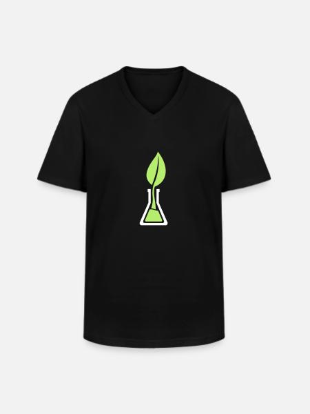 Tubes à essai - T-shirt col V Homme - noir