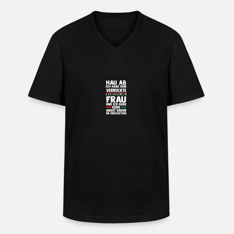 Kurden Kurdistan - Männer-T-Shirt mit V-Ausschnitt - Schwarz