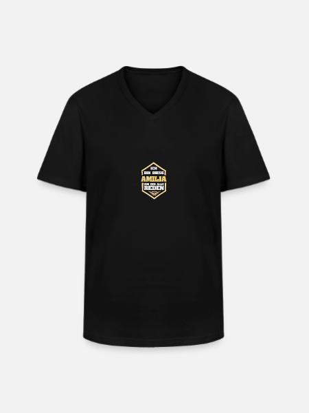 Gift for Amilia - Men's V-Neck T-Shirt - black