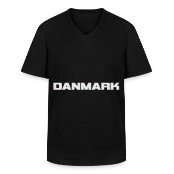 Danemark Danemark - T-shirt col V Homme - noir - Devant - AI Model Male 178 dark (178cm)