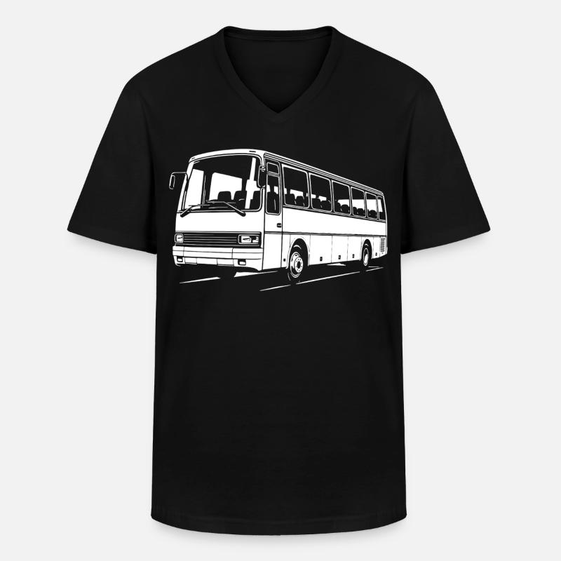 Klassiker der Straße - Männer-T-Shirt mit V-Ausschnitt - Schwarz