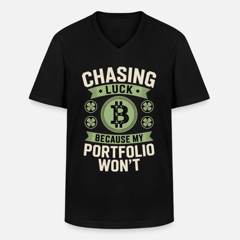 St Patricks Day - Männer-T-Shirt mit V-Ausschnitt - Schwarz