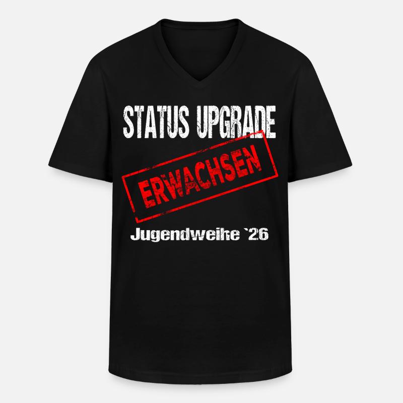 Jugendweihe - Jugendweihe 2026 - Männer-T-Shirt mit V-Ausschnitt - Schwarz