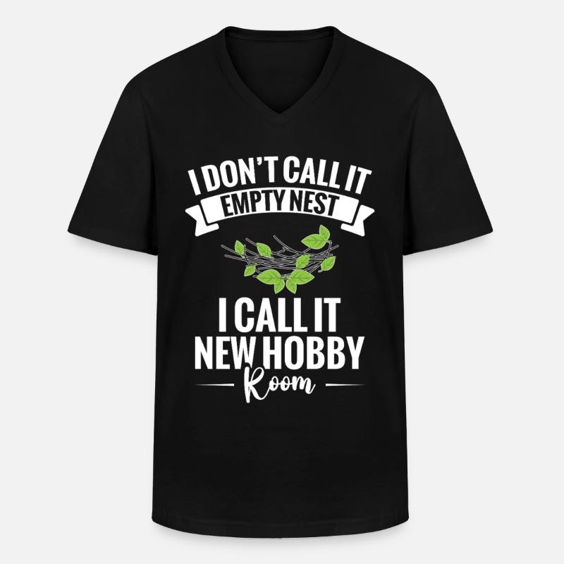Empty-Nest-Mama von Highschool-Absolvent Empty-Nester - Männer-T-Shirt mit V-Ausschnitt - Schwarz