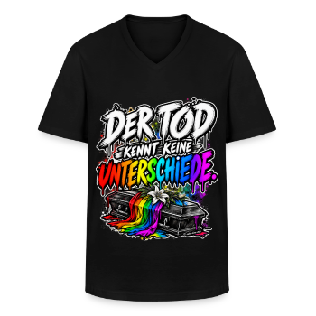 Männer-T-Shirt mit V-Ausschnitt