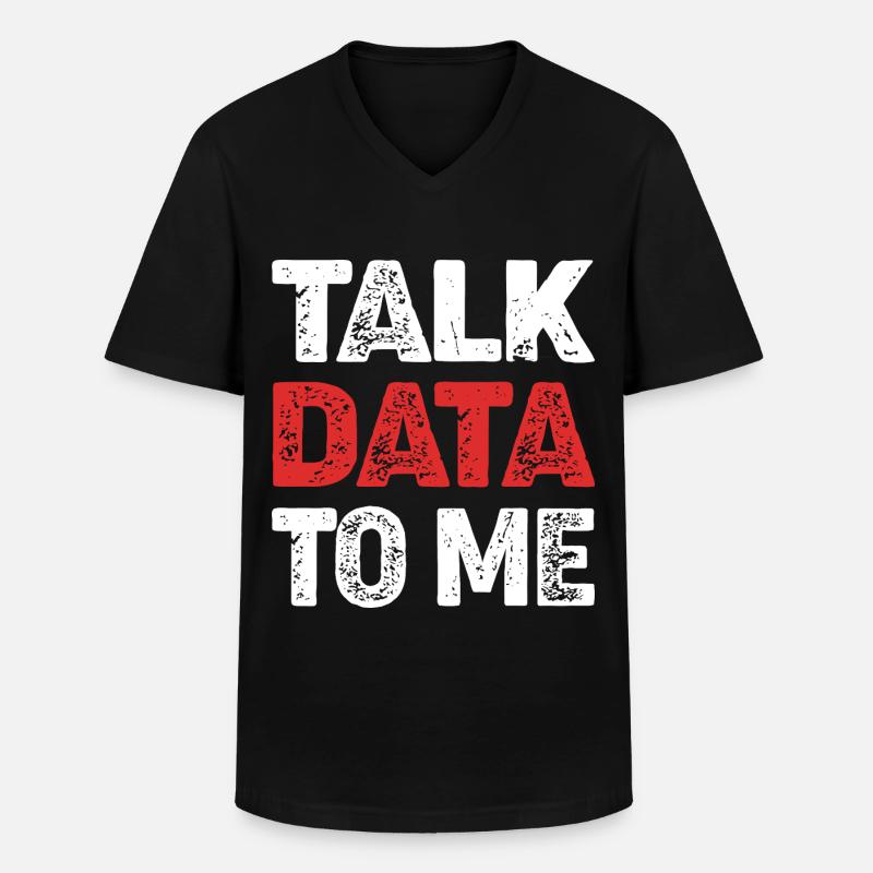 Artificial Intelligence GPT - Men's V-Neck T-Shirt - black
