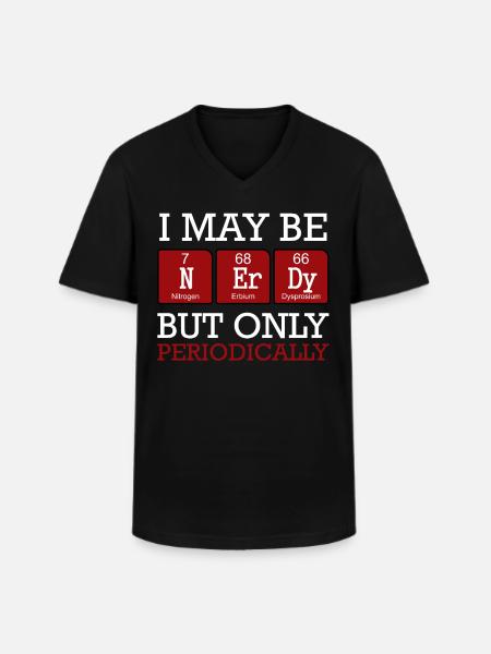 Chemist - Men's V-Neck T-Shirt - black