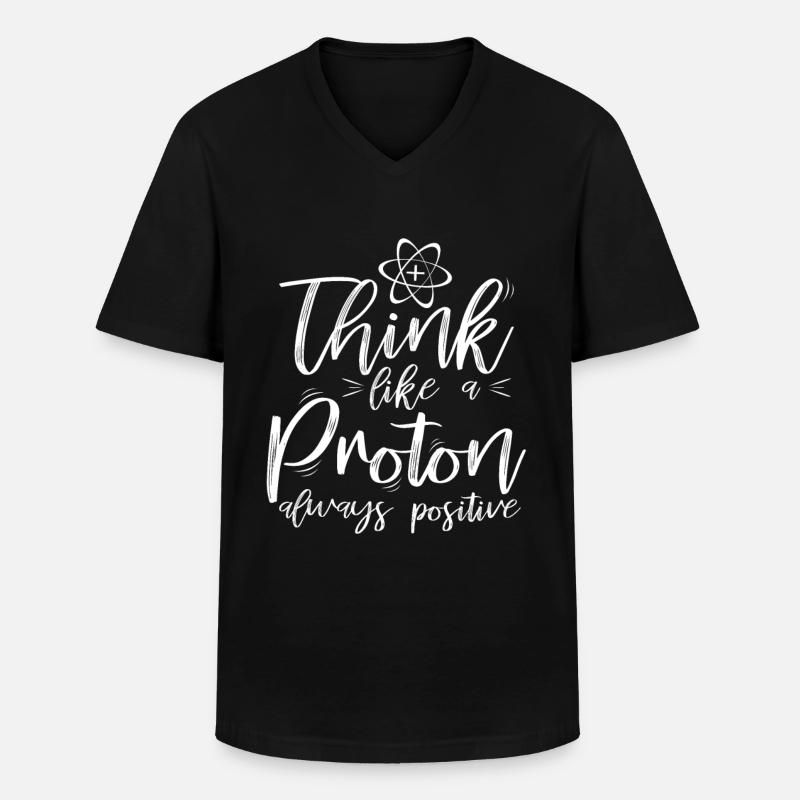 Wissenschaft - Männer-T-Shirt mit V-Ausschnitt - Schwarz