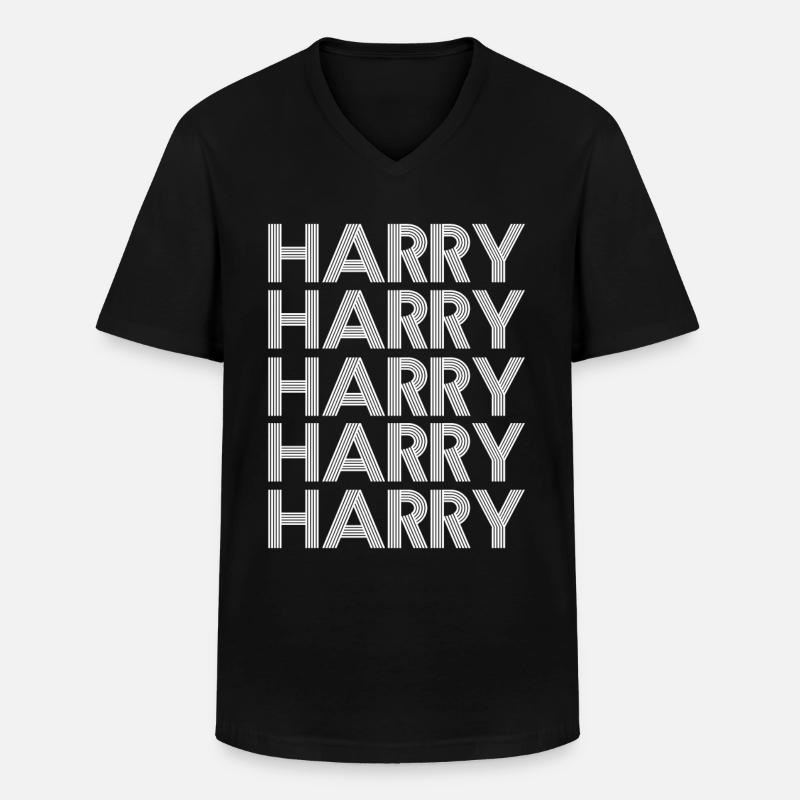 Harry Harry Harry nickname - Men's V-Neck T-Shirt - black