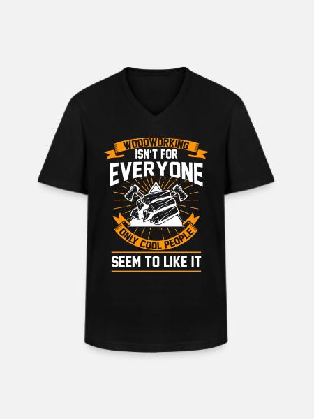 Bûcheron forestier bûcheron bûcheron - T-shirt col V Homme - noir