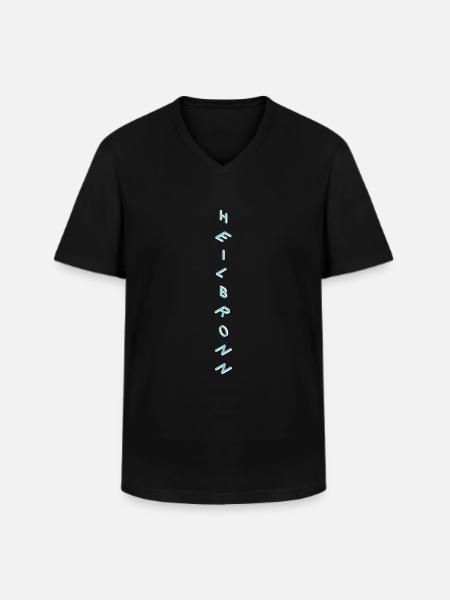 Heilbronn - Men's V-Neck T-Shirt - black