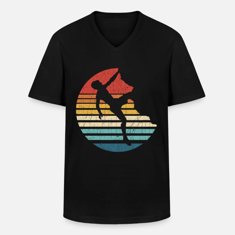 Geschenk Kletterer Boulderer klettern bouldern - Männer-T-Shirt mit V-Ausschnitt - Schwarz