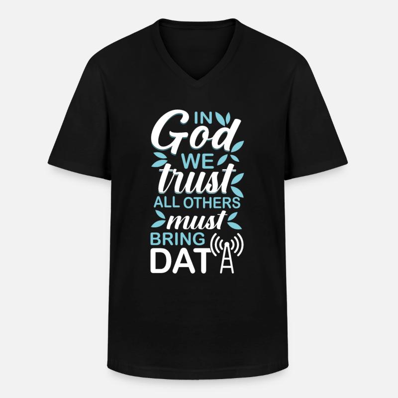 Programmierer Debugging - Männer-T-Shirt mit V-Ausschnitt - Schwarz