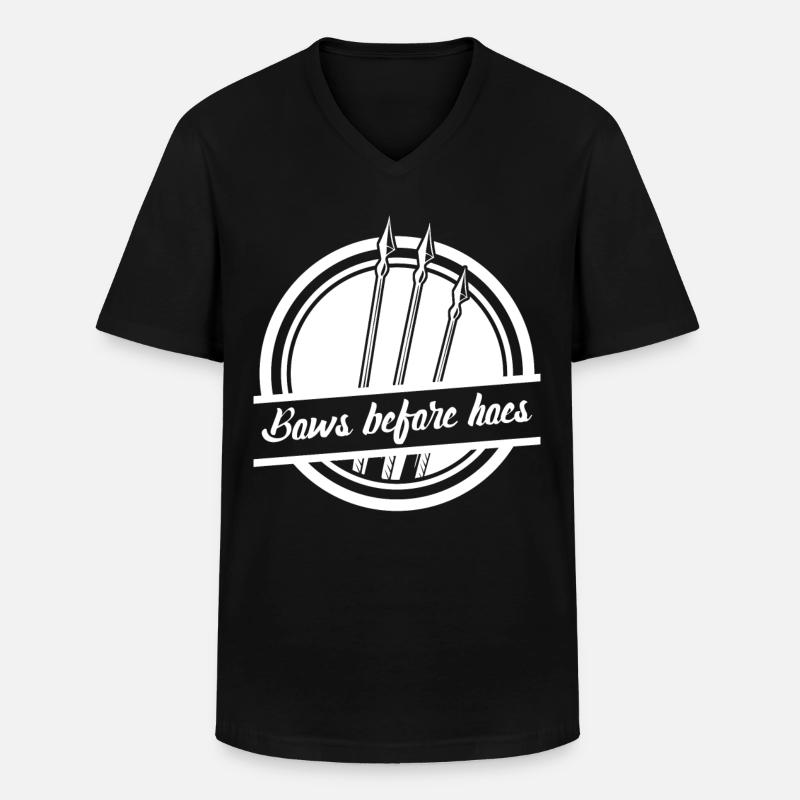 3D Bogensport Compoundbogen Langbogen - Männer-T-Shirt mit V-Ausschnitt - Schwarz