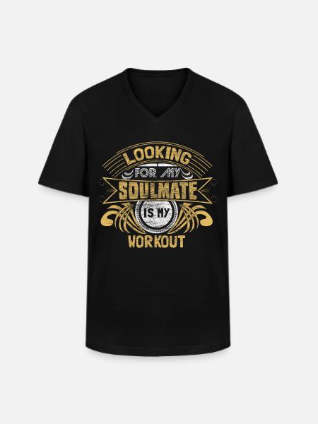 Single Stolz Party Geschenkidee - Männer-T-Shirt mit V-Ausschnitt - Schwarz