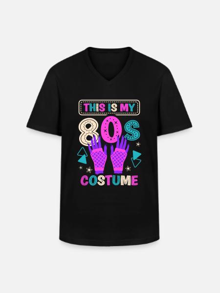 This is my - Men's V-Neck T-Shirt - black