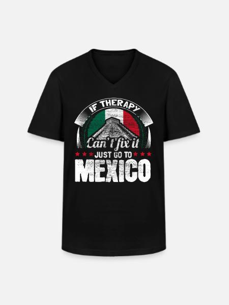 Mexico Mexican Pride Gift Idea - Men's V-Neck T-Shirt - black