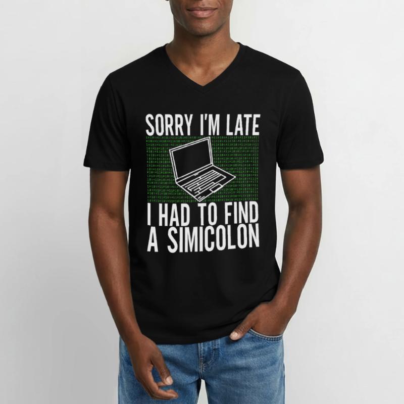 Programmer Computer Scientist Men's V-Neck T-Shirt