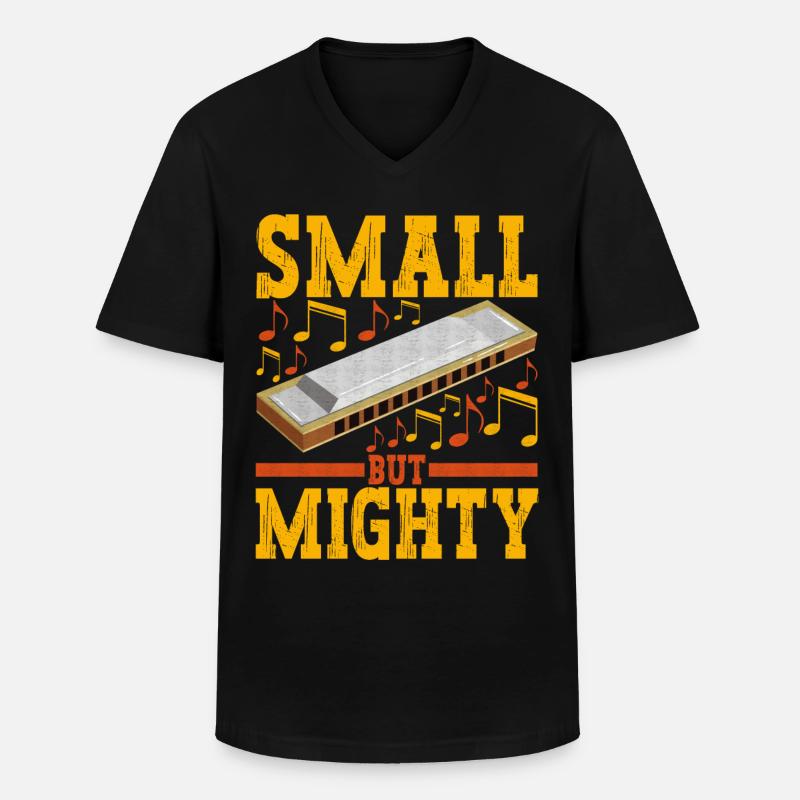 Harmonica Harmonica - Men's V-Neck T-Shirt - black