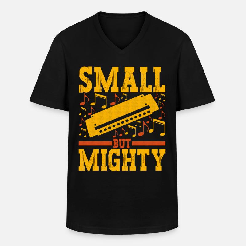 Harmonica Harmonica - Men's V-Neck T-Shirt - black