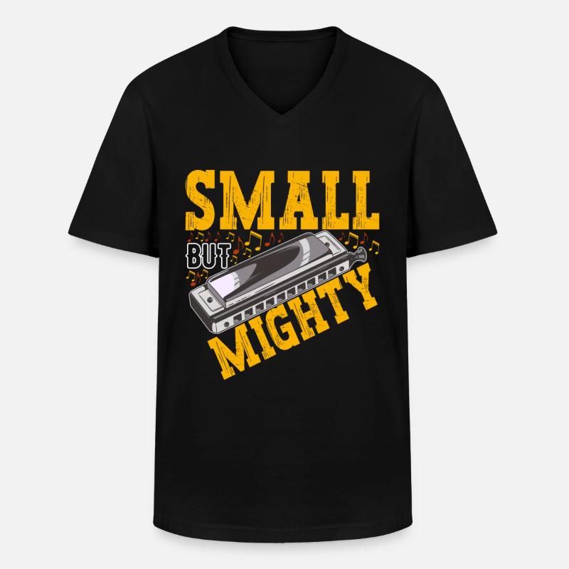 Harmonica Harmonica - Men's V-Neck T-Shirt - black