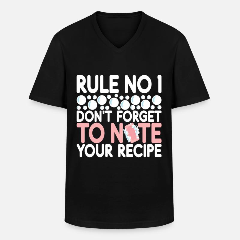 Soap maker soap making - Men's V-Neck T-Shirt - black