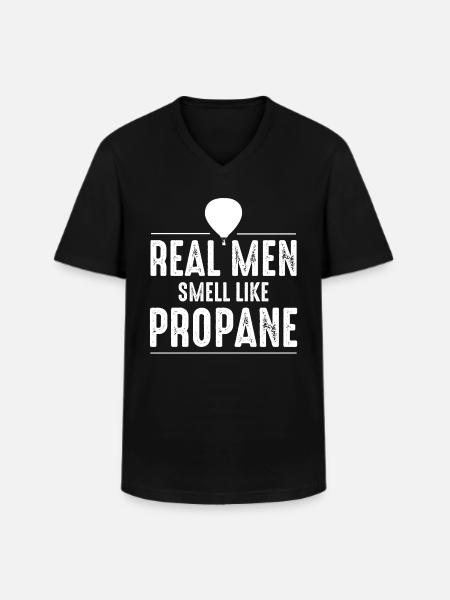 Montgolfière Montgolfière Montgolfière - T-shirt col V Homme - noir