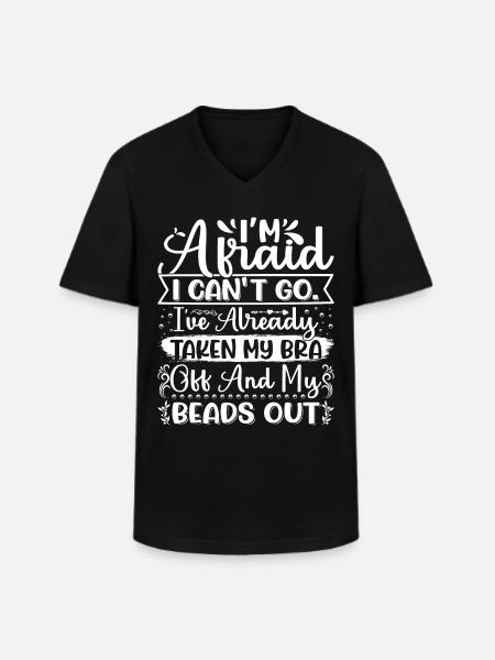 Beading Designs for Beader - Men's V-Neck T-Shirt - black