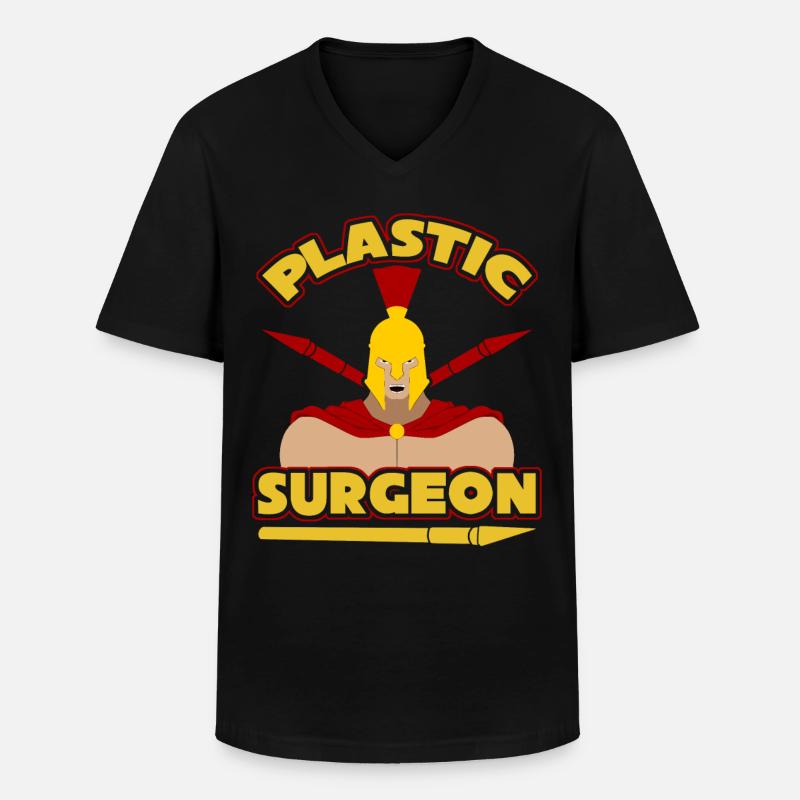 Modellbauer lustig Modellbau - Männer-T-Shirt mit V-Ausschnitt - Schwarz