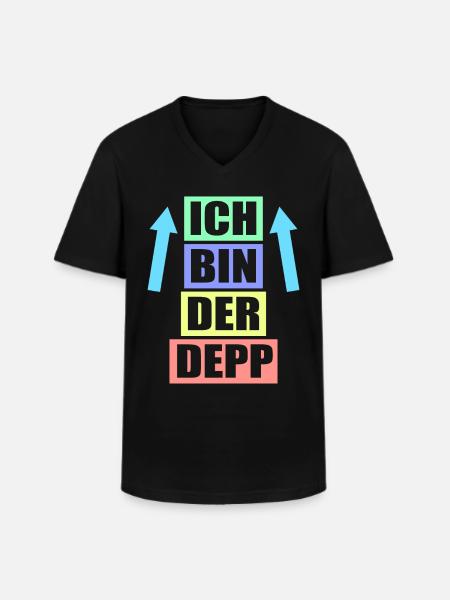 Junggesellenabschied Poltern Polterabend JGA - Männer-T-Shirt mit V-Ausschnitt - Schwarz