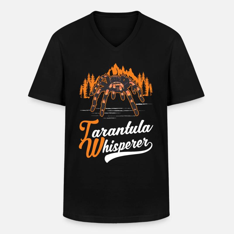 Tarantel Flüsterer Tarantula Whisperer - T-shirt col V Homme - noir