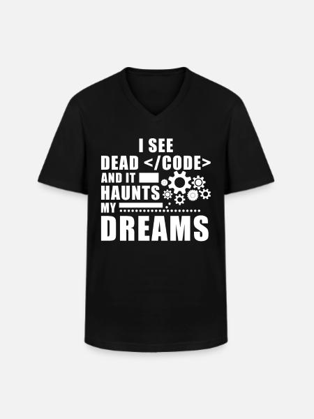 Programmer Saying Computer Science Programming - Männer-T-Shirt mit V-Ausschnitt - Schwarz