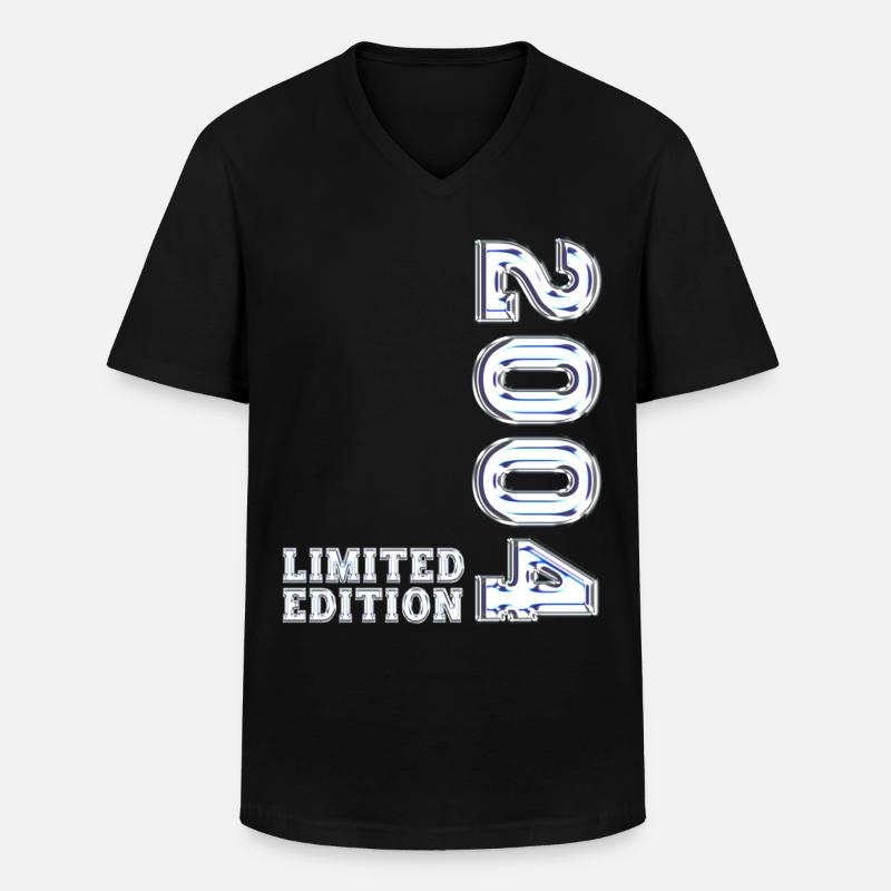 Édition limitée 2004 - T-shirt col V Homme - noir