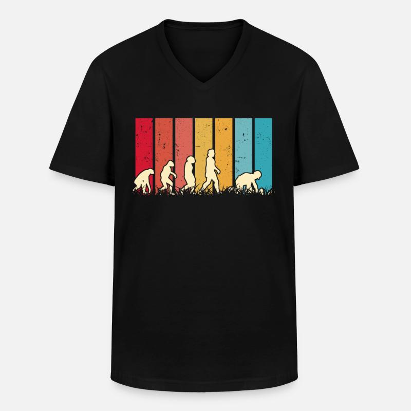 Pavé, Évolution, Sertisseur, Pavé - T-shirt col V Homme - noir