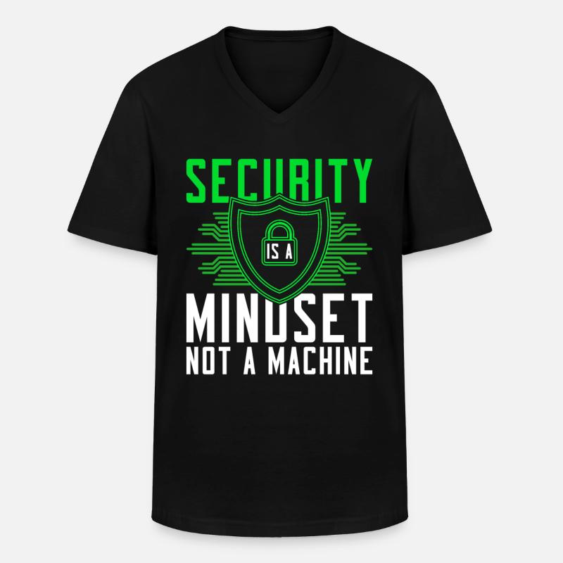 Ethical Hacker Ethischer Hacker - Men's V-Neck T-Shirt - black