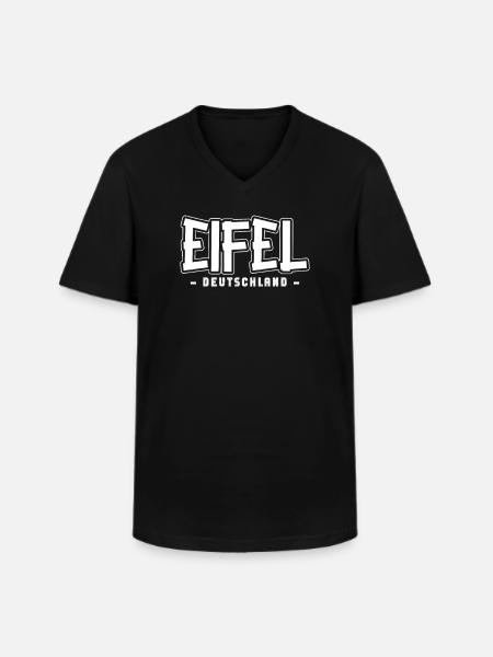 Eifel - T-shirt col V Homme - noir
