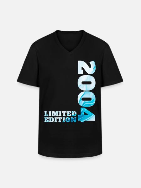 Édition limitée 2004 - T-shirt col V Homme - noir